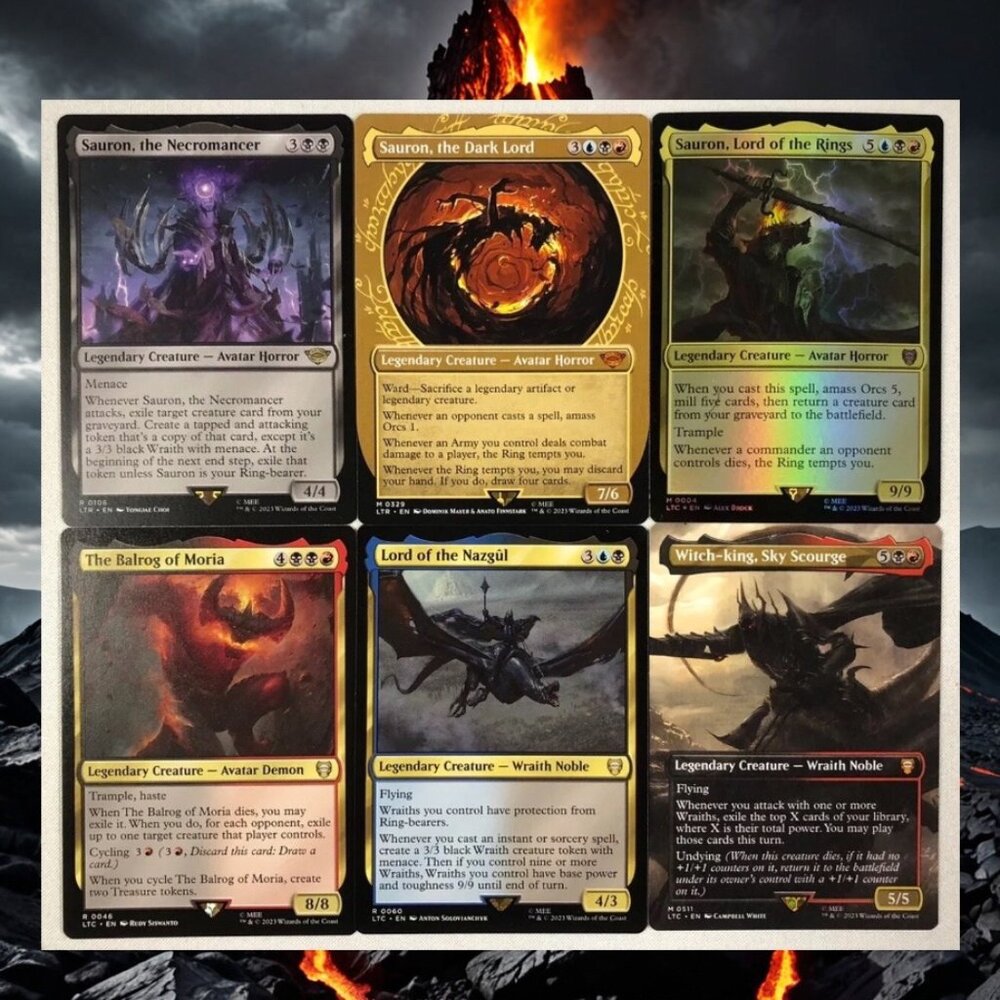 EDH Sauron Deck - Commander MTG Magic the Gathering